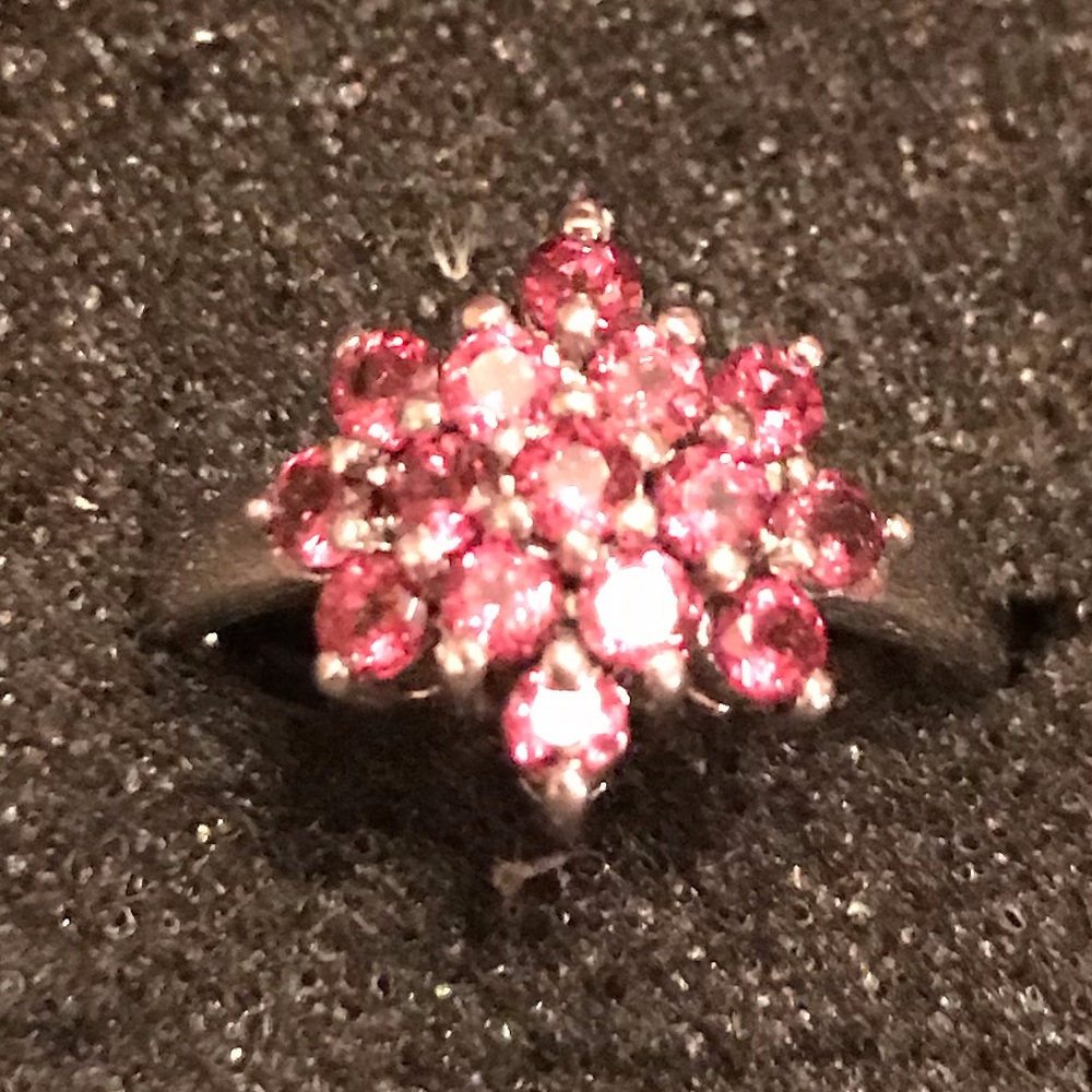 Rhodolite Garnet Sterling Silver Ring